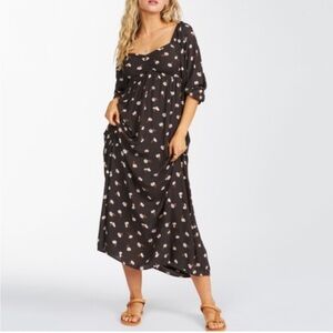 Billabong Swept Away Midi Dress
